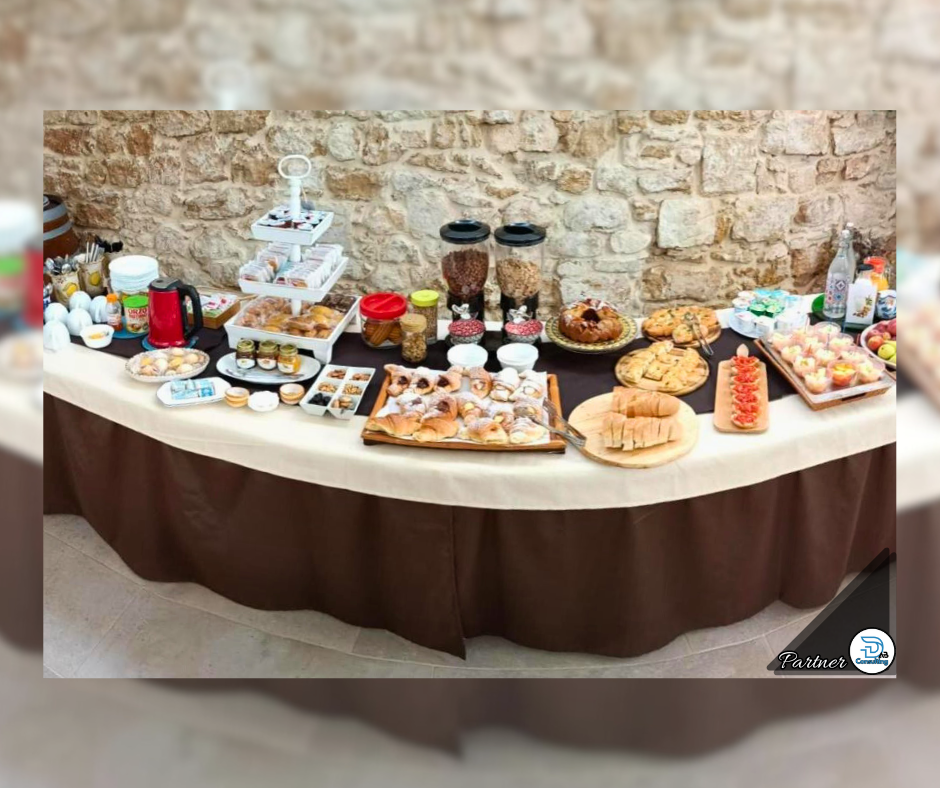 La colazione al Morfeo Charming Rooms & Relax di Avola